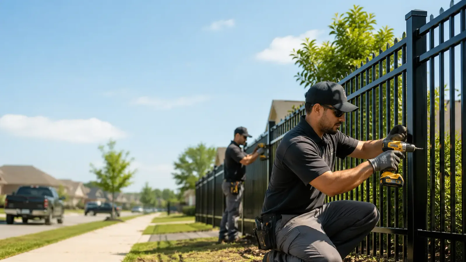 Metal Fence Installation in Little Rock, SC
